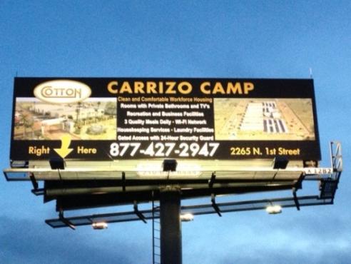Carrizo Camp Billboard